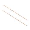 Golf Practice Rod Swing Trainer 2 Pack Foldabe Postures Corrector with Tube Case