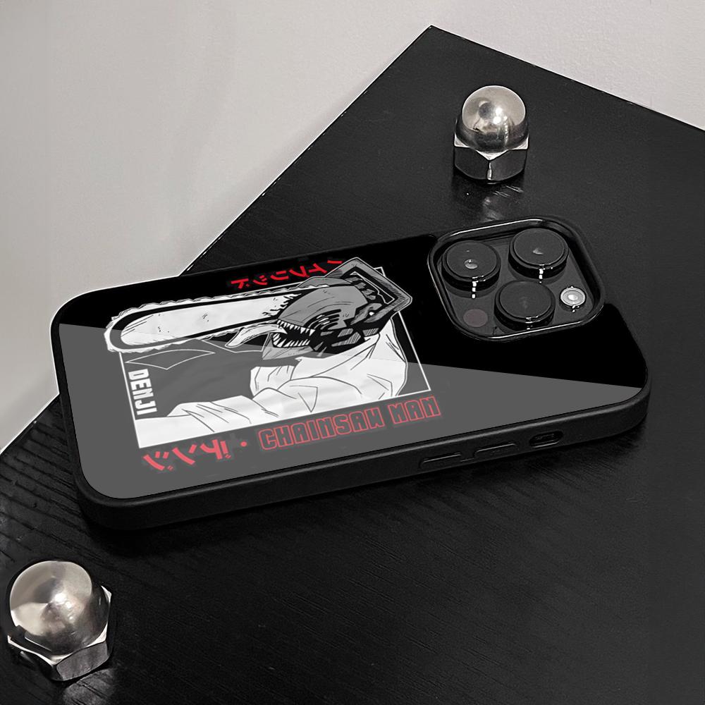 C-ChainsawS M-Man Aki Hayakawa Phone Case for Iphone 16 15 14 13 12 11 Pro Max Mini Plus Se Xr X Xs PC+TPU Cover