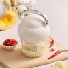Food With Handle 30ml Grinder,Food Processor Small Meat Grinder,for Garlic Meat Puree Vegetable Home Apartment Restaurant