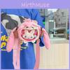 Miku Hatsune Shoulder Bag Cartoon Plush Bag Adjustable Shoulder Belt Zipper