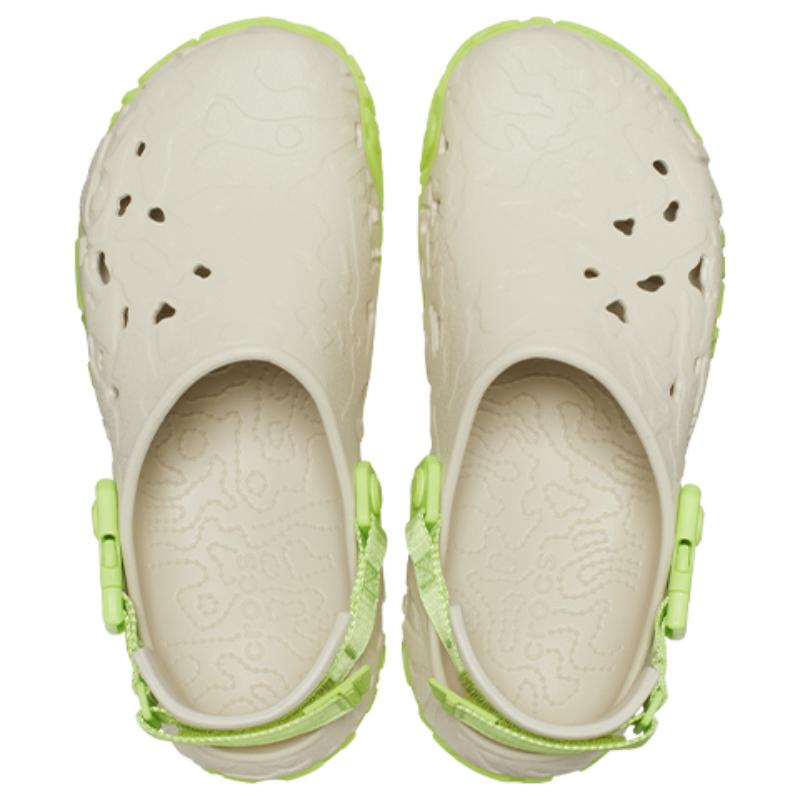 Crocs EVA Clog Breathable Sneaker Sandals Men's White Green