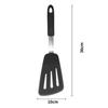 Wide Thin Fish Spatula Nonstick Silicone Slotted Spatula Turner Beveled-Edged Design Cooking Spatulas Pancakes Kitchen Gadget