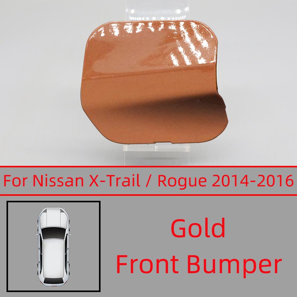Front Bumper Towing Hook Eye Cover Lid For Nissan X-Trail Rogue T32 2014 2015 2016 Tow Hook Trailer Cap Trim White Black Silver