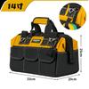 Heavy Duty Tool Bag, 11-Pocket Portable Empty Tool Box Organizer Storage, Toolbox Organization With Adjustable Shoulder Strap