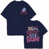 Be Happy Lift Heavy Tee Shirt for Women Funny Workout Weightlifting Graphic Tops Gym Mommy Short Sleeve T-shirts Female Clothing