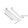2/4Pcs RV Awning Track Hooks No Drill Durable RV Rail Hangers for Outdoor Camping Picnic Travel Hanging Clothes Lights Decor