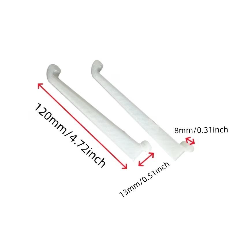2/4Pcs RV Awning Track Hooks No Drill Durable RV Rail Hangers for Outdoor Camping Picnic Travel Hanging Clothes Lights Decor