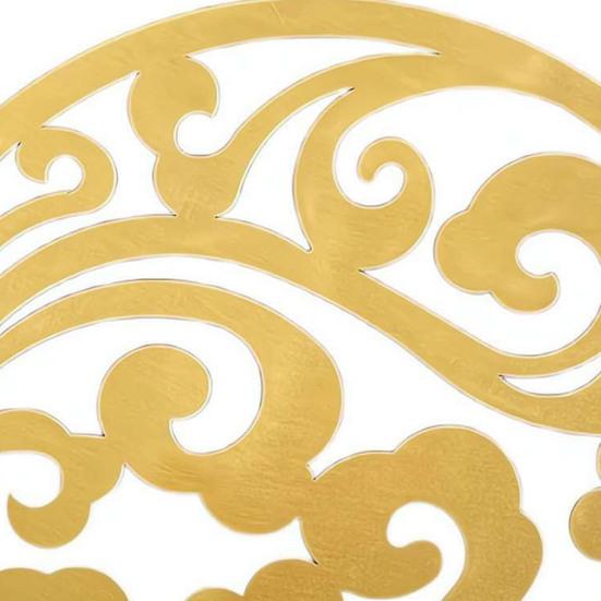 Copper Disc Purification Plate for Birds Bath Brass Tray Safe Water Cleaner Rust-Proof Metal Outdoor Pet Supplies for Tree Statue Pond Balcony