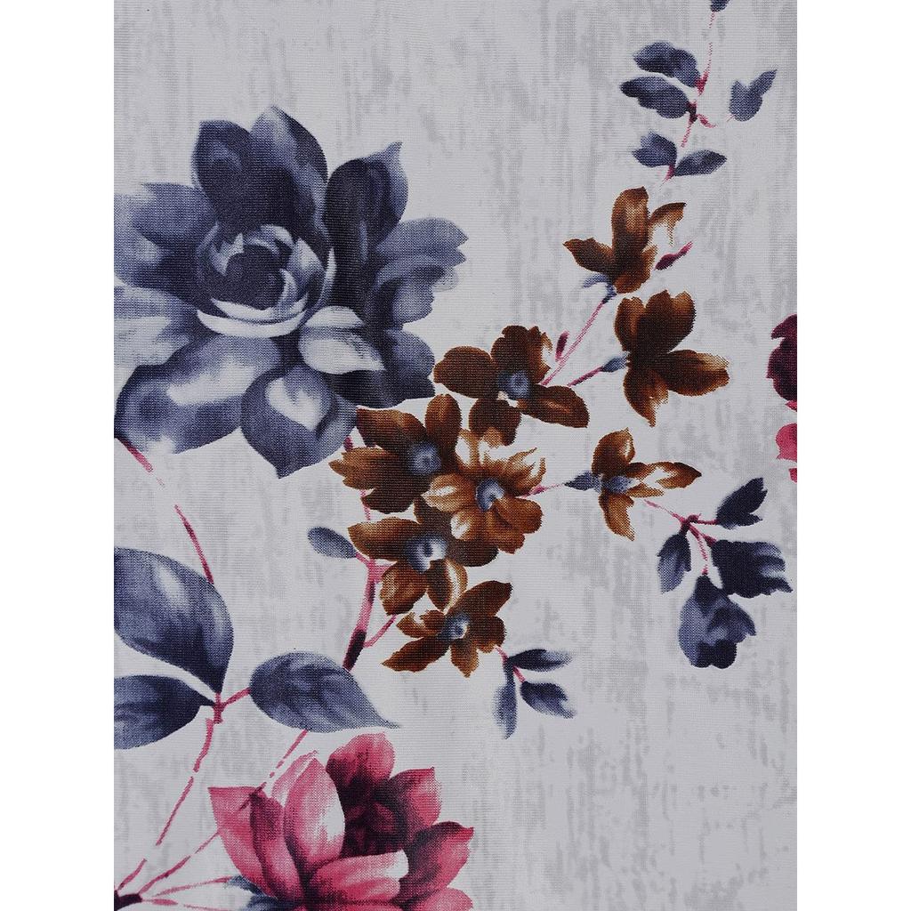 2 Piece Windflower Eyelet Polyester , Grey