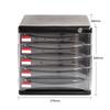 Deli 5-Layer Lockable File Storage Box