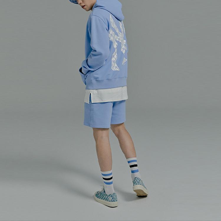 New MLB Mlb Base Logo Casual Shorts Unisex Blue 31SP01131-07S