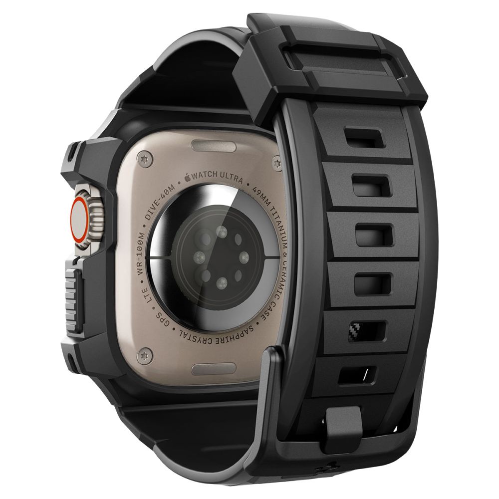 Spigen Rugged Armor Pro Apple Watch Ultra 1 / 2 (49mm) Black
