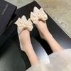 Fashion Shoes for Women Pointed Toe Slip-on Shallow Moccasins Single High Quality Fashion 39 Lastest Korean Style Social Non Woman Flats
