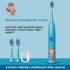 Vibration Soft-bristled Toothbrush, Tooth Flusher, Charging Model, Automatic Model, Sonic Children's Electric Toothbrush Gift.