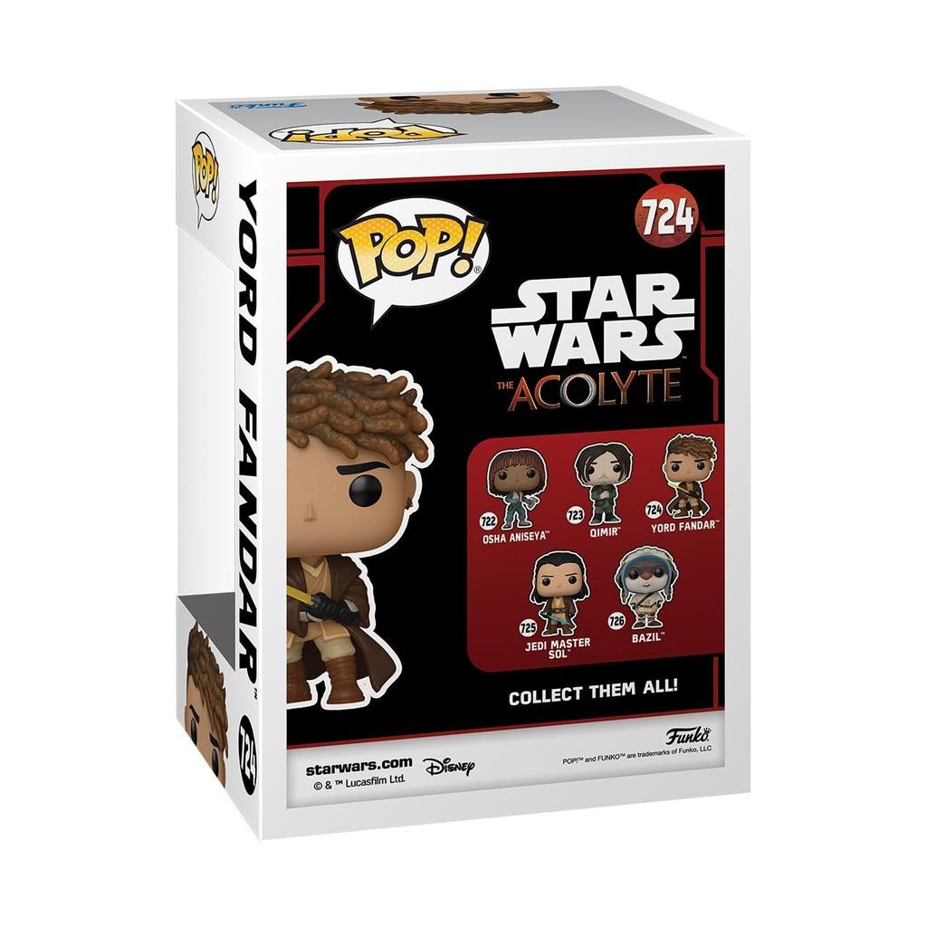 Star Wars Acolyte Yord Fandar Figure Funko Star Acolyte FANDAR Funko Pop! Wars -YORD