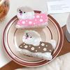 Korean Style Cute Puppy Acetic AcidHair Claw Flower Cartoon Hair Clip Animal Shark Clip  Girls