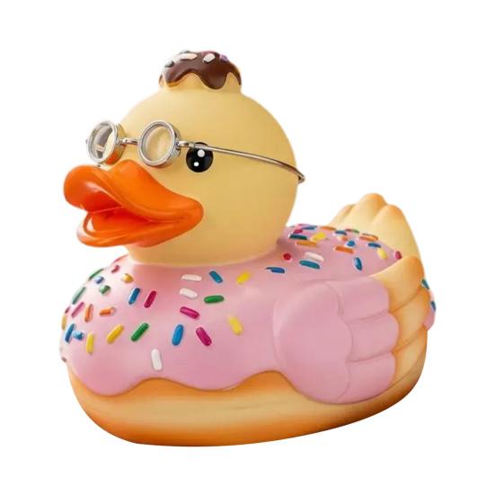 

Десертная фигурка утки Мультяшная статуэтка утки Виниловая скульптура животного Дом Офис