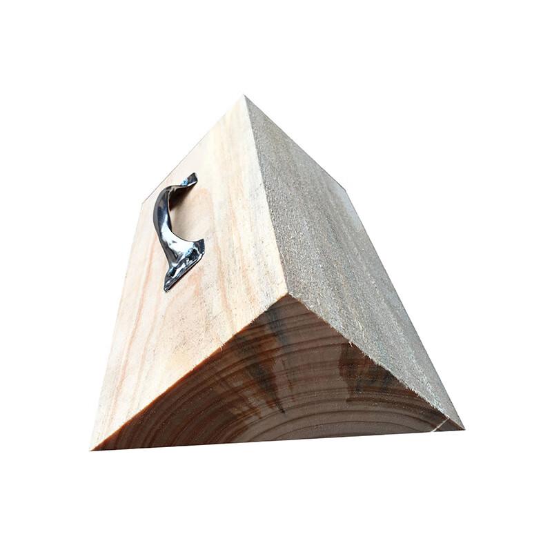 Wooden Wheel Chock with Handle