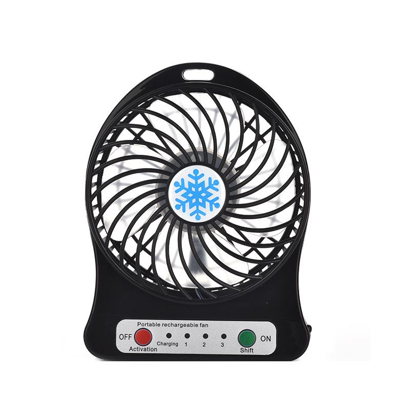 

Southeast Asia USB Rechargeable Mini Handheld Desktop Fan 105*110*40 mm