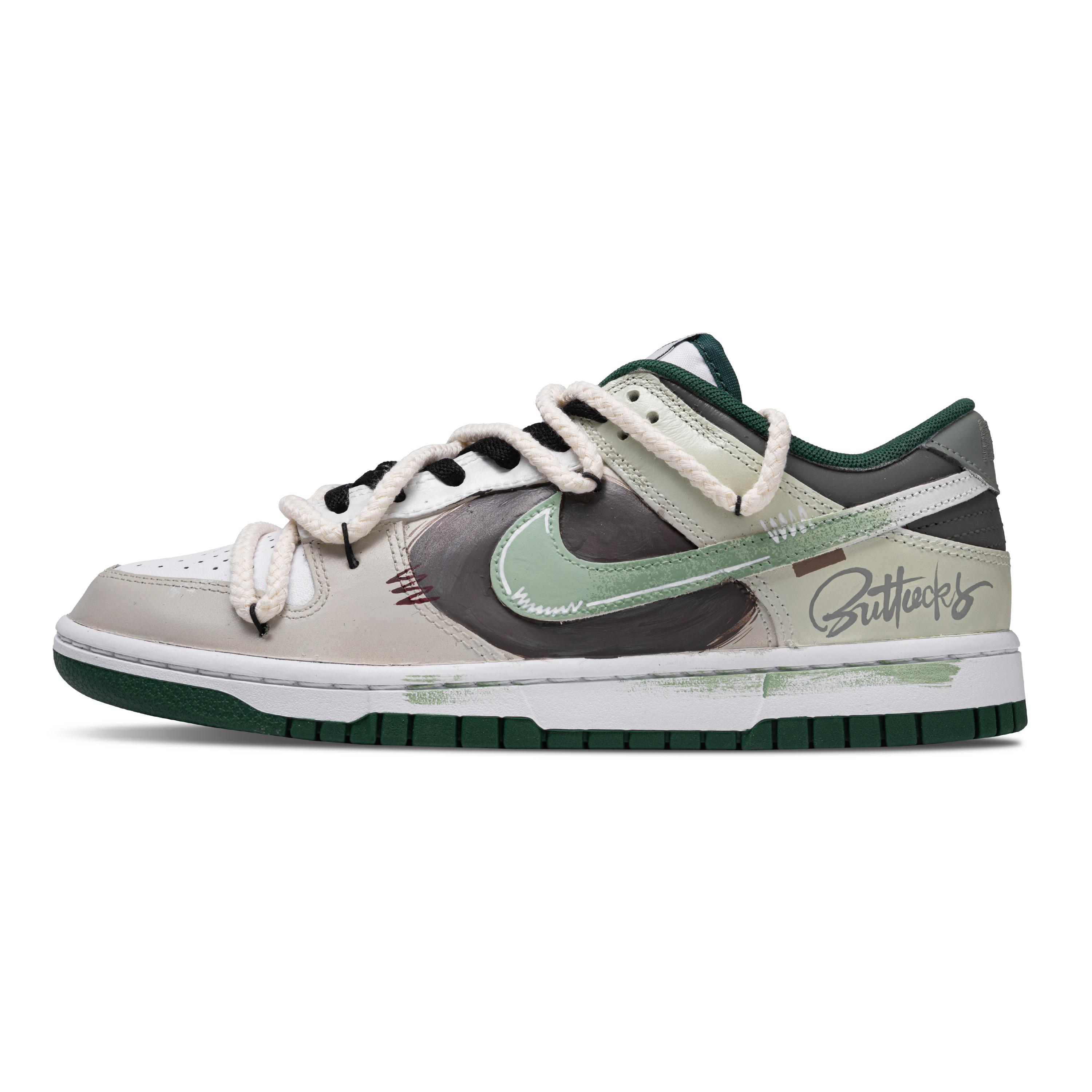 

Nike Dunk Tai Xu Mystic Realm Slip Resistant Abrasion Resistant Low top Skateboard Shoes Unisex Brown DD1391-101(Team960-) 44