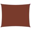 VidaXL Sun Sail Oxford Fabric Rectangular 2x3.5 M Terracotta