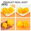 Realistic Kitchen Display 6Pcs Artificial Corn Slices Set Fake Props Decorative for Shelves Creative Vegetable Ornaments Farmhouse Home Decoration