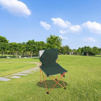 Kompakter Klapp-Campingstuhl, 1 Stück, leichter Outdoor-Stuhl, tragbar, klein, Mazar, für Wandern, Rucksackreisen, Strand