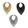 Woman Alloy Scarf with Shinning Sequins Cool Lightweight Collar for Banquet