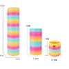 Super Sized Rainbow Circle Toy Large Spring Circle Rainbow Circle Stretchable Elastic Circle Magic Circle Children's Puzzle Toy