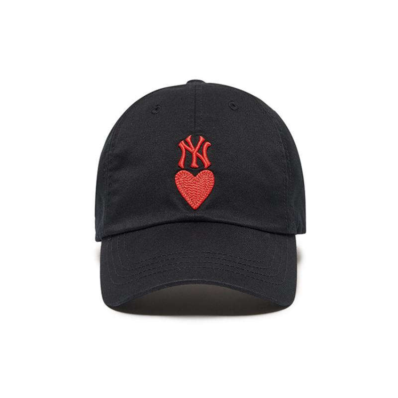 MLB Cotton Baseball Caps Unisex Fashion 3ACP0091N-50BKS