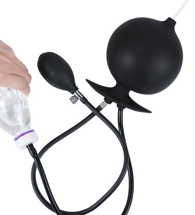 Inflatable Plug and Butt Enema Enema Tip 12 X 11cm