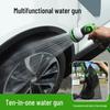 Retractable High-Pressure Hose: Versatile Car Wash & Garden Watering Tool for Easy Storage