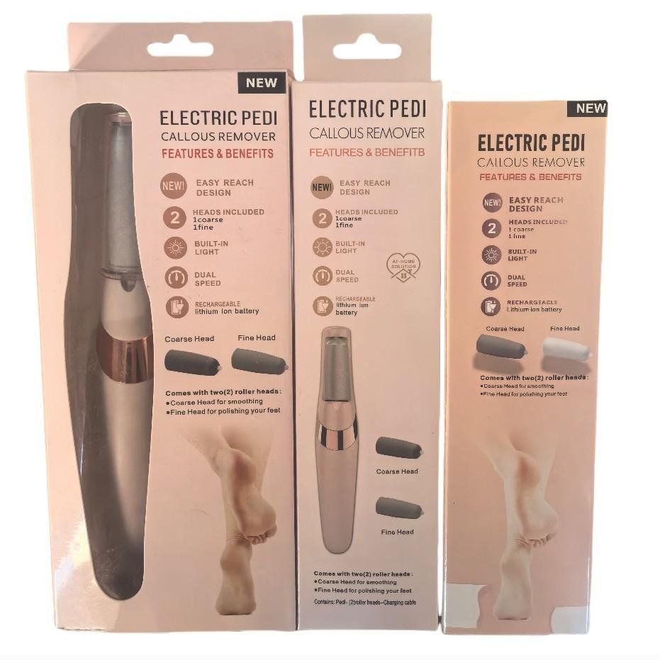 Electric Foot Grinder Rechargeable Callus Remover For Home Spa Foot Pedicure