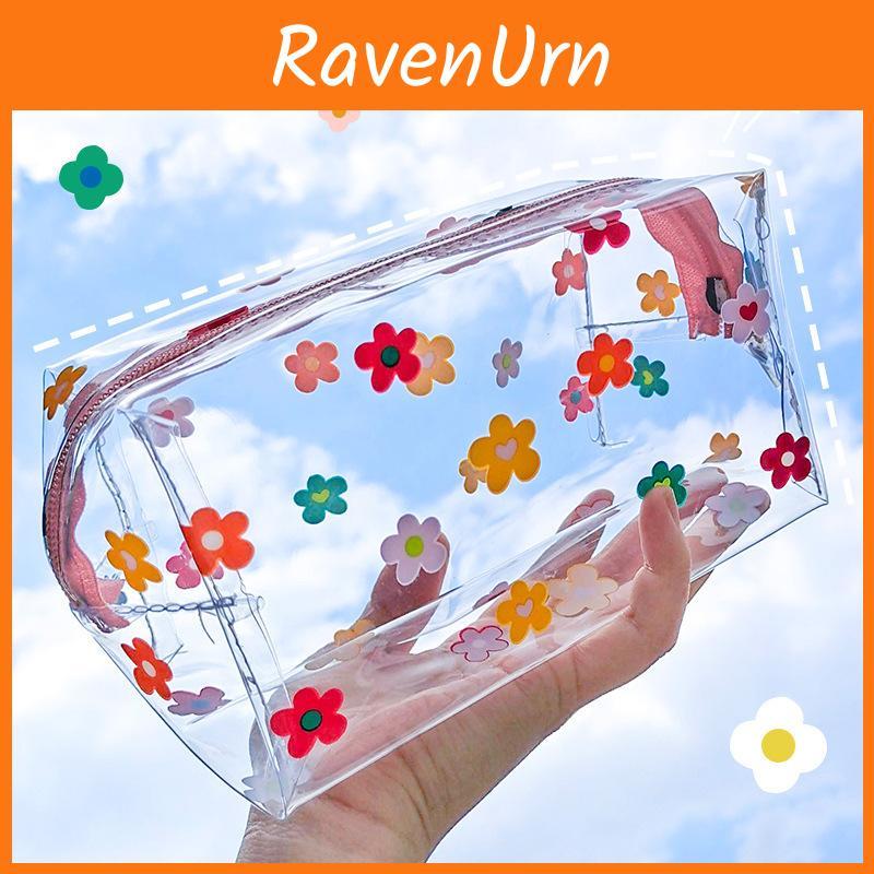 Transparent Makeup Bag With Large Capacity For Travel And Storage