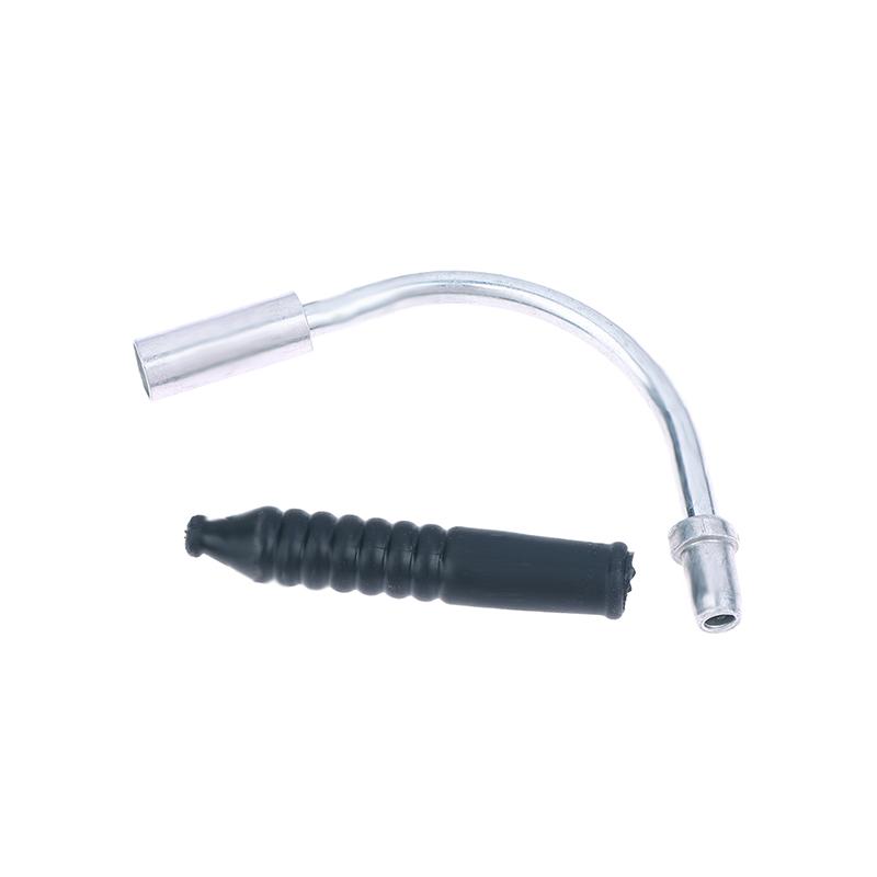10Pcs V Brake Noodle + 10Pcs Boot Set Cable Guide Bend Tube Pipe Sleeves Protector Hose Brake Mountain Bike Outdoor Noodles