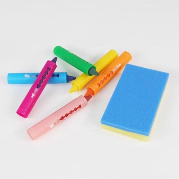 My Little Tiger Tiger Bath Crayon Set Korean Childrens Toys