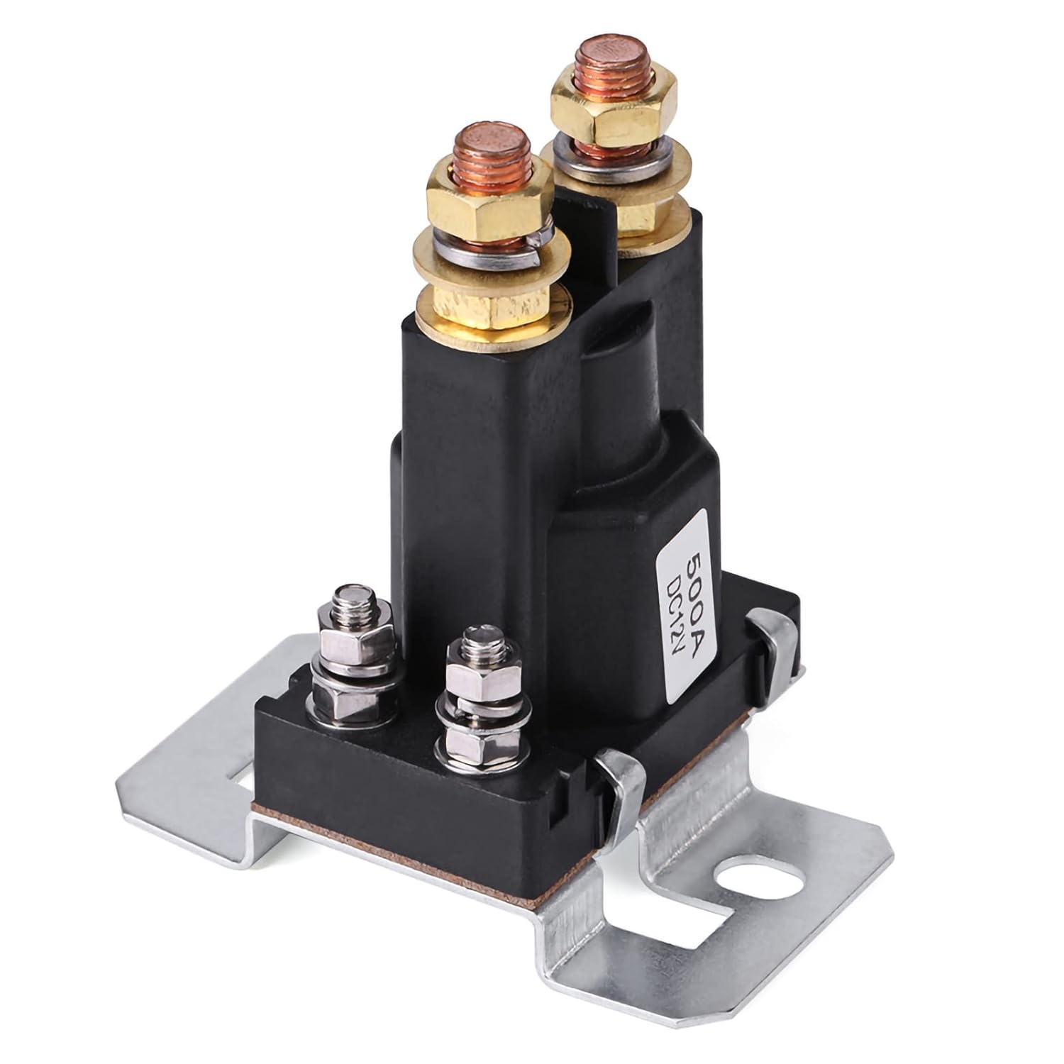 Starter Relay Solenoid 500A DC 12V 4 Pin SPST High Current Auto Car Kit Double Batteries Isolator On Off Power Switch Contactor