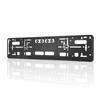 2Pcs Car Licence Plate Bracket Black License Plate Holder Mount Anti-corrosion License Plate Frame Cover