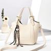 Womens Fashionable Bucket Bag With Spacious Interior And Multiple Functional Pockets
