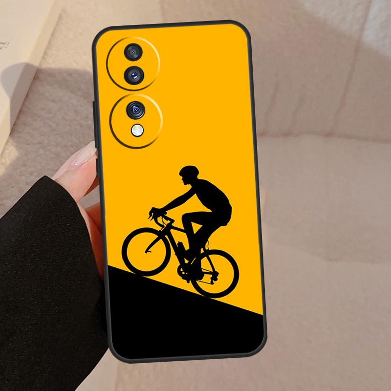 Cycling Bike Case For Honor X9b X9a X8a X7a X6a X6 X7 X8 X9 8X 9X Honor Magic 5 Pro 50 70 90 Lite Cover