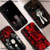 Horror Heiße Comics T-Tomie Handyhülle Für Samsung S25,S24,S21,S22,S23,S30,Ultra,S20,Plus,Fe,Lite,5G Schwarze Abdeckung