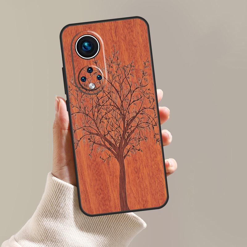 

Natural Bamboo Wood Pattern Print Case For Honor Magic 7 5 6 8 Pro 200 400 50 70 90 Lite X8c X8b X9a X9b X9c X9d Win RT Cover Honor X8b