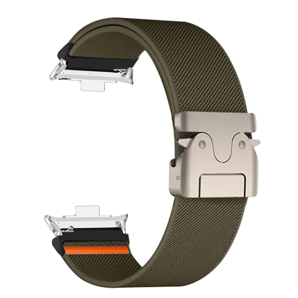 Nylon Loop Strap for Redmi Watch 5/4 Metal Buckle Band for XIAOMI Mi Band 9/8Pro Adjustable Sport Replacement Correa Bracelet