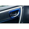 Blue Interior Door Bowl Cover Trim Decor Fit For Toyota Corolla 2014-2018 New