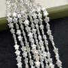 10×10mm Natural Freshwater Pentastar Pearls, Handmade Five-pointed Star Pearl Beads for Jewelry Making DIY Crafts, Summer Music Festival Gifts 36cm