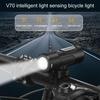 Durable Front Bike Light Rechargeable Waterproof Bike Headlight . 4 Lighting Modes Cycling Accessories Clamping