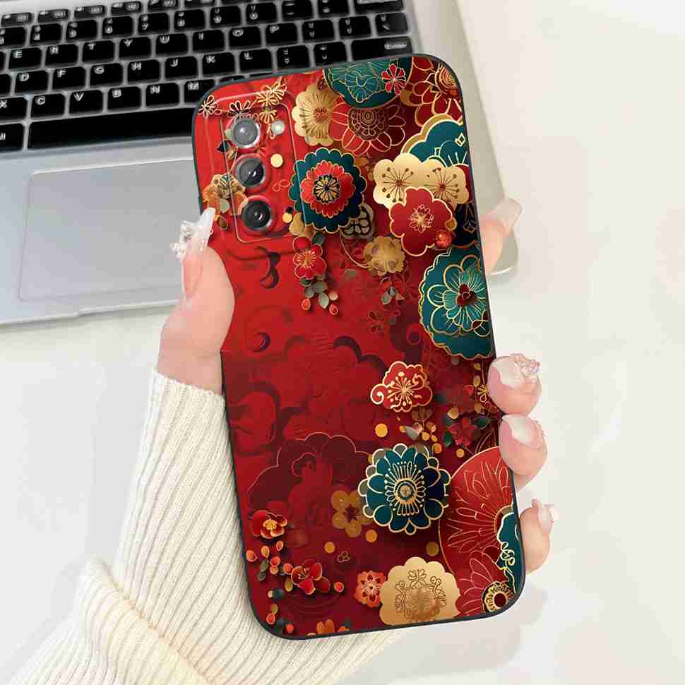 For Samsung Galaxy Note20 4G Case SM-N980F Popular Love Soft Silicone Cover For Samsung Note20 5G 6.7" Cute Butterfly Bumper
