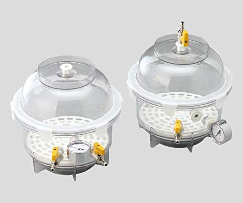 Vacuum Desiccator AS ONE Easy Lock High Vacuum RVD-250 250mm Diameter