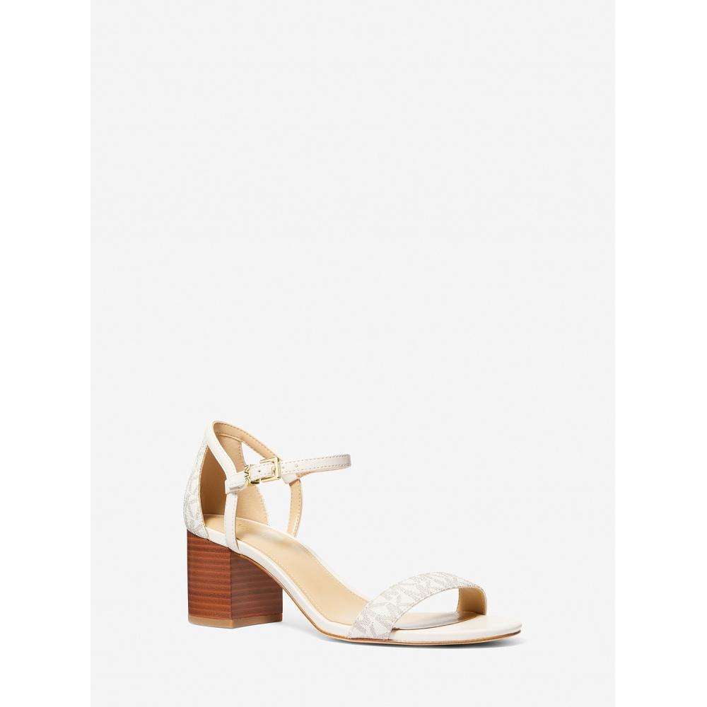 

САНДАЛИИ MICHAEL KORS SIMONE НА БЛОК-КАБЛИКЕ 49R4SMFS1B150 ВАНИЛЬ