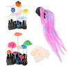 4 Pack Simulation Mushrooms Aquarium Decoration Coral Mushroom Soft Silicone Glow Plant
